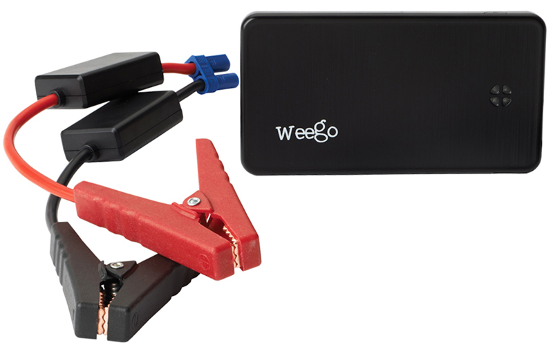 jump starter for your motorcycle battery weego JS6