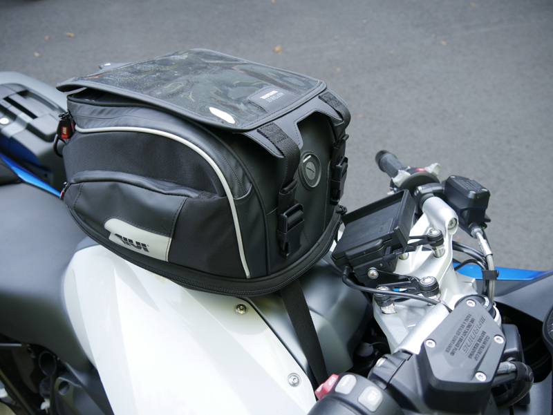 easy mount tank bags for standard sport sport-touring motorcycle tanklock attachment straps