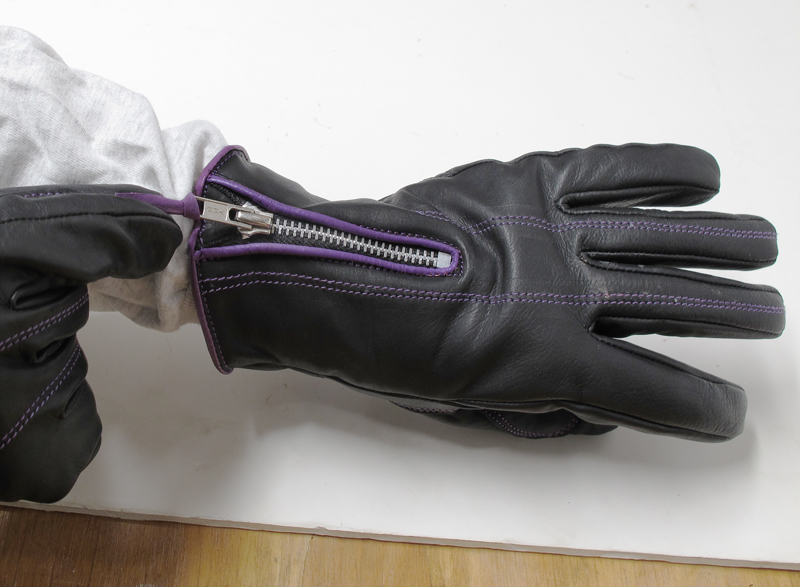 review comfortable functional inexpensive womens motorcycle gloves zipper