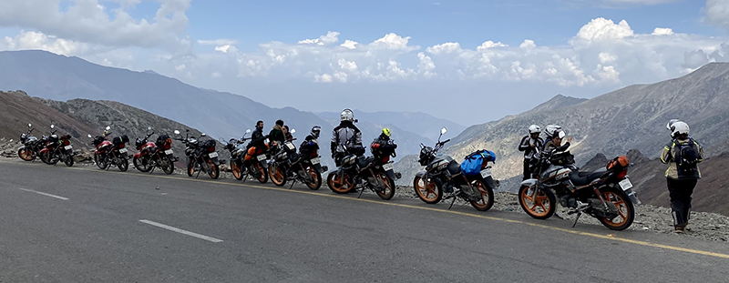 Liza Miller Michelle Lamphere women's Pakistan motorcycle tour