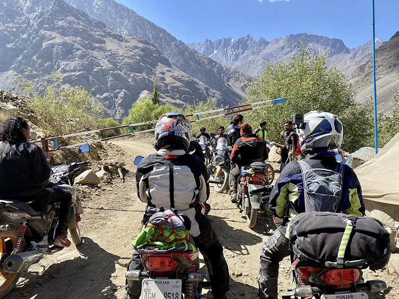 Liza Miller Michelle Lamphere women's Pakistan motorcycle tour