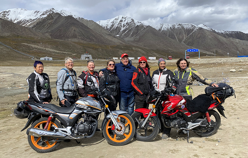 Liza Miller Michelle Lamphere women's Pakistan motorcycle tour