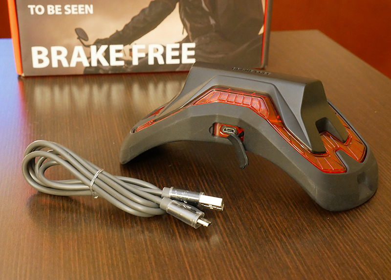 brake free helmet light charger