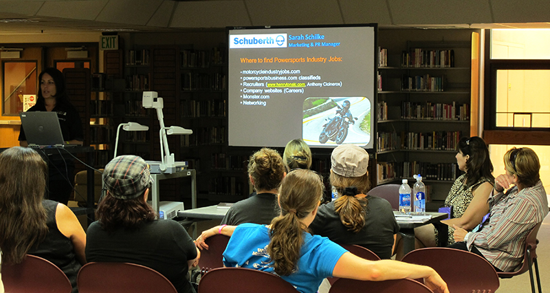 sarah schilke ama women in motorcycling conference carson city