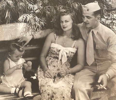 Young Linda’s first lessons about her place in the world relate to her military family life during WWII, as her mother raises her in the 1940s while her father struggles with the war and post-war career challenges.