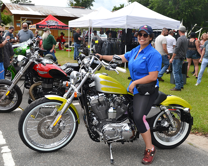 The Tallahassee Bike Festival (TBF) is the brainchild of Giovana “G” Williams, a black female Navy veteran, who knows how to throw a party.