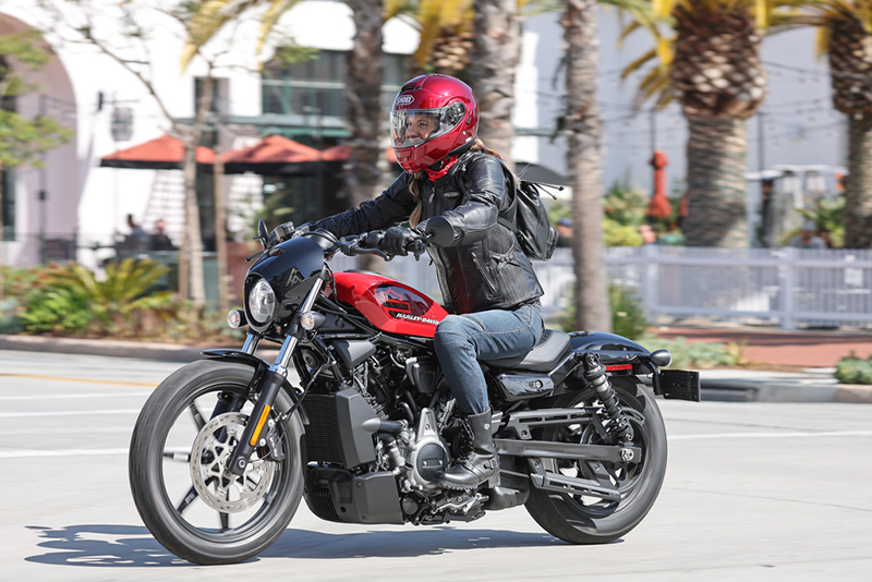 Sportster Nightster woman rider