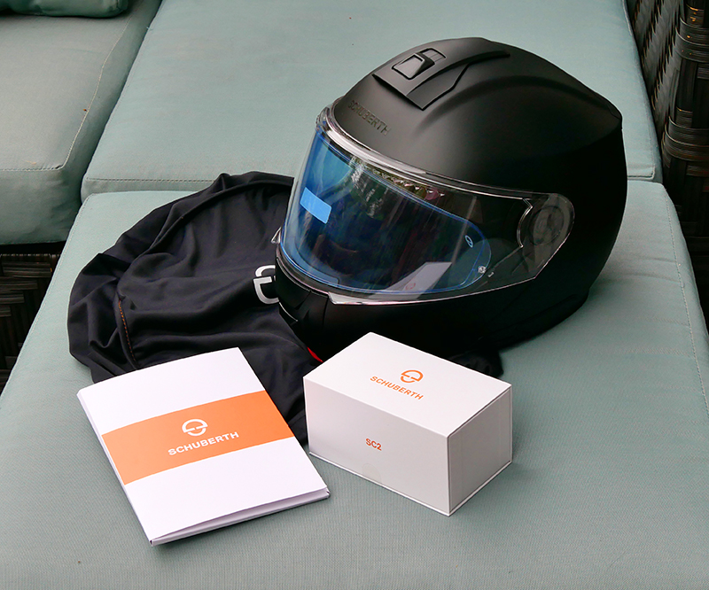 Schuberth C5 Modular Helmet and SC2 Communicator