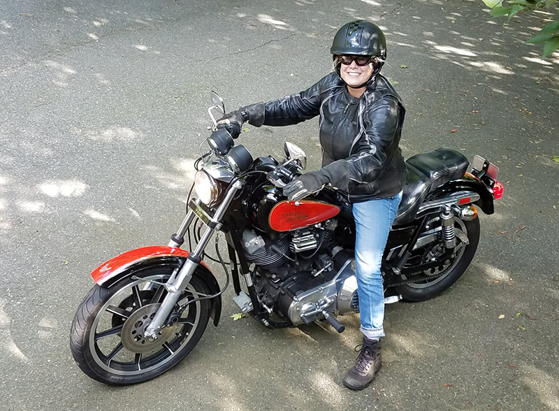 Marjorie Kleiman Harley-Davidson FXR