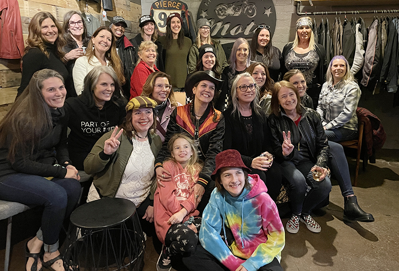 2023 AIMExpo women in motorcycling party