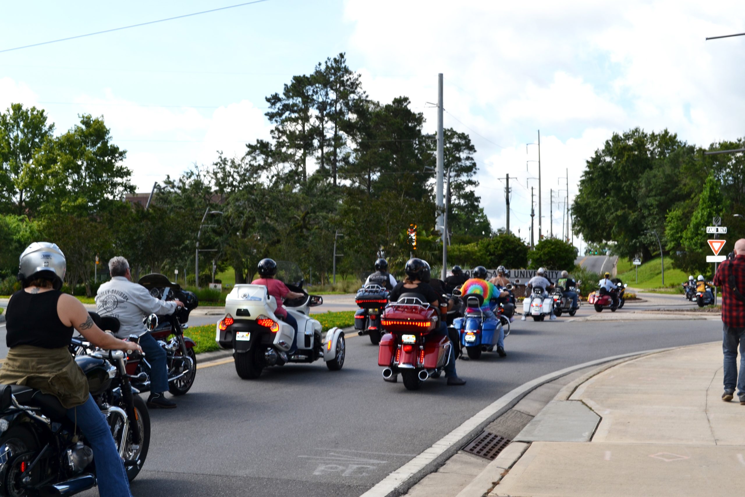 Join your tribe on any of the guided rides through the beautiful Tallahassee tree-lined streets.