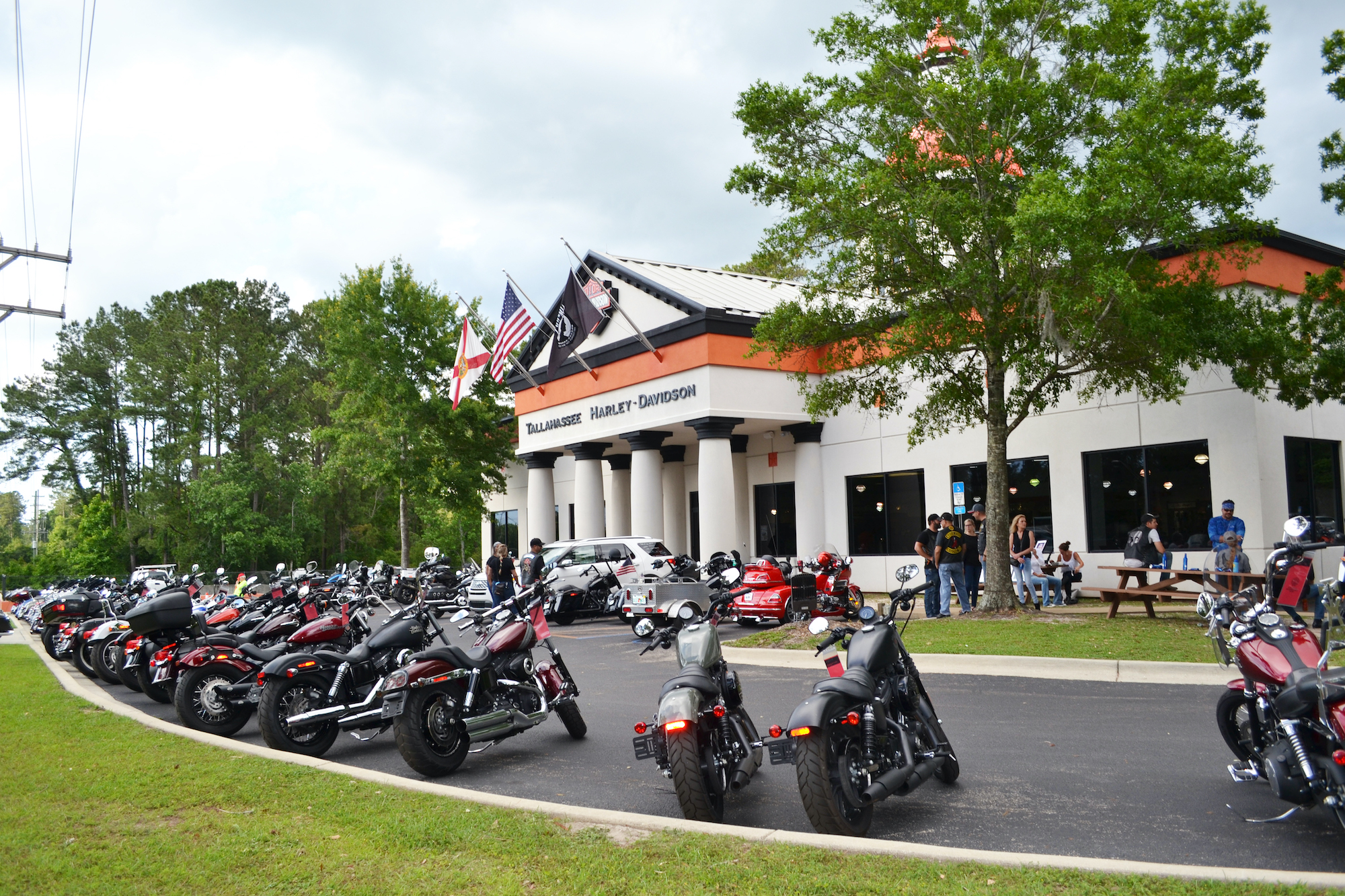 Thank you to local dealerships like Tallahassee Harley-Davidson who are supporting this year’s Tally Bike Fest through sponsored rides and gatherings.