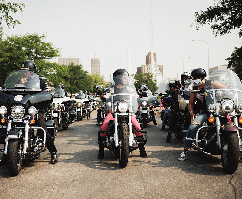 Harley-Davidson Homecoming womens ride