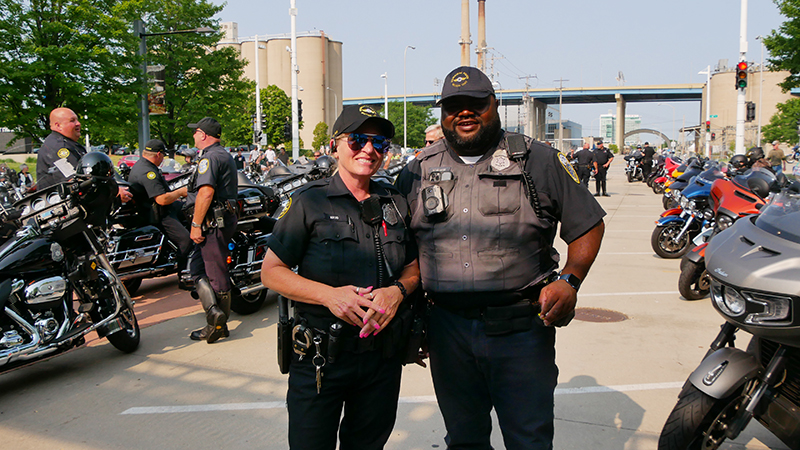 Harley-Davidson Homecoming Milwaukee motor cops