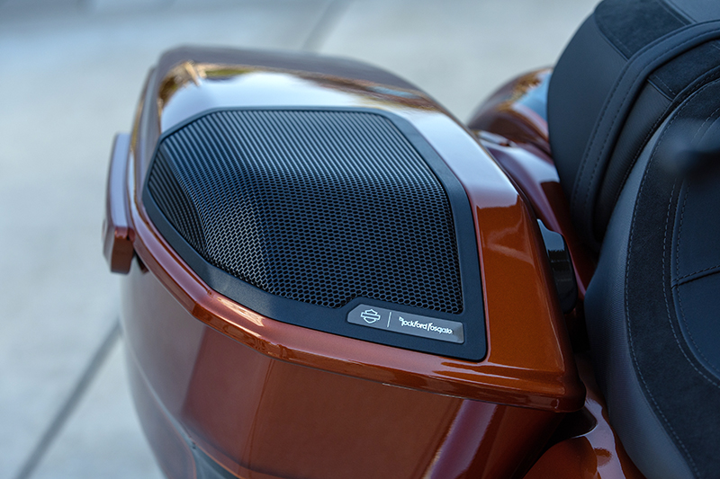 2023 Harley-Davidson CVO saddlebag speakers