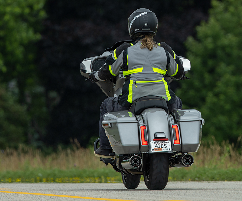 2023 Harley-Davidson Street Glide CVO woman rider