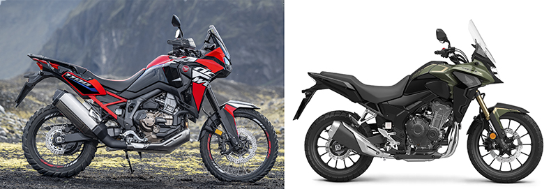 Africa Twin and CB500X