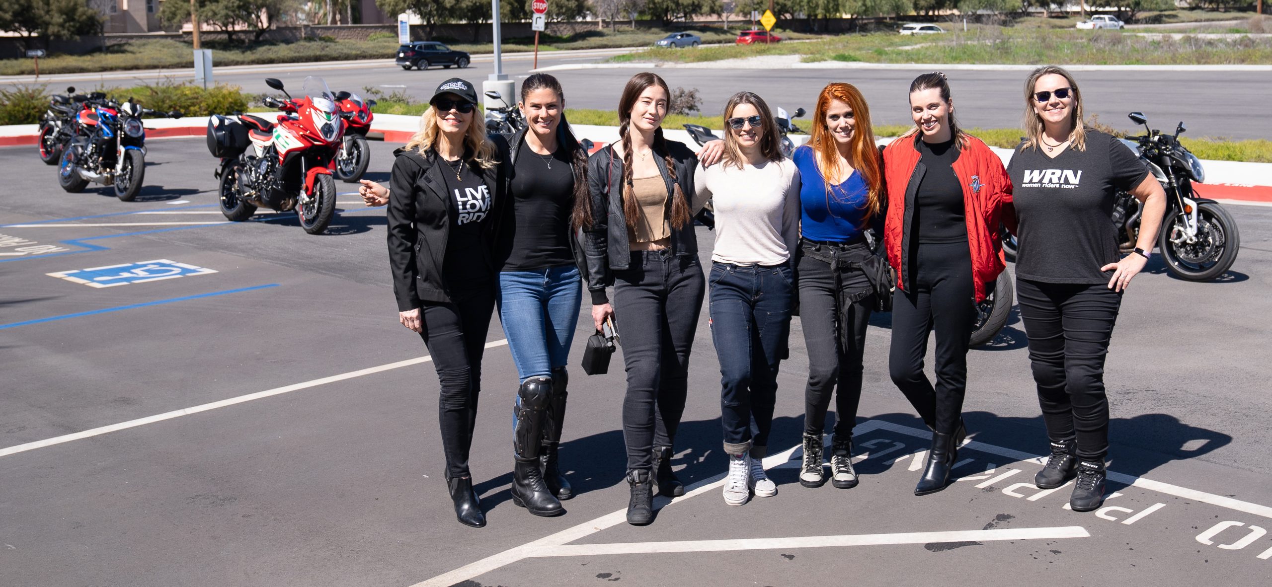 Intl Womens Day Ride MV Agusta