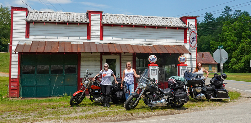 chix at the crossroads old gas station