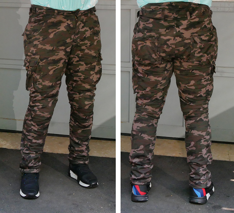 Sportbike Chic camo pants