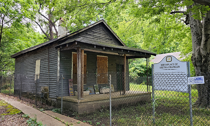 Aretha Franklin homestead