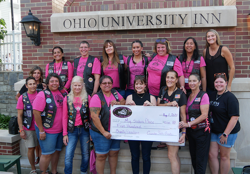 Women on Wheels athena donation