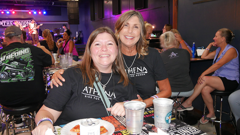 Liz and Ann Athena