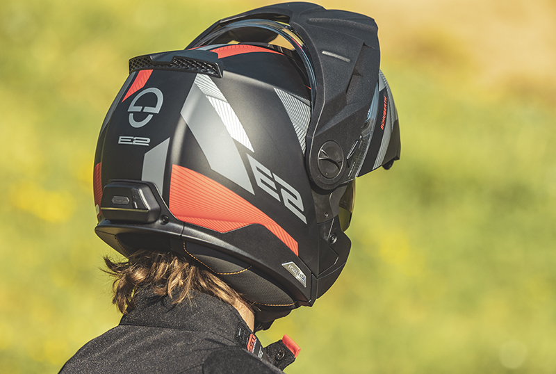 Schuberth E2 helmet back