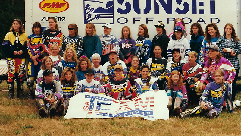 Washougal Motocross national in 1995