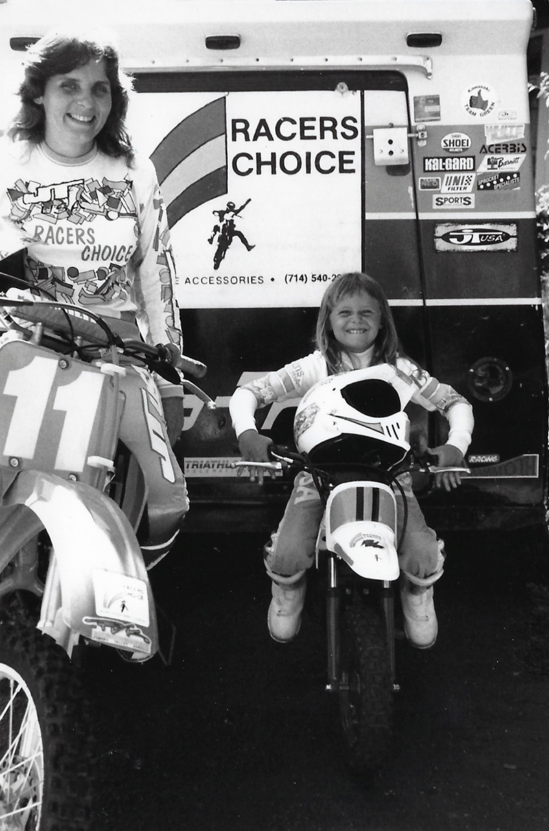 Debbie Matthews and her daughter