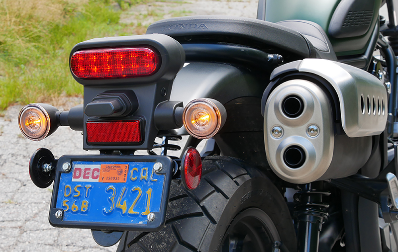 SCR500 tailight