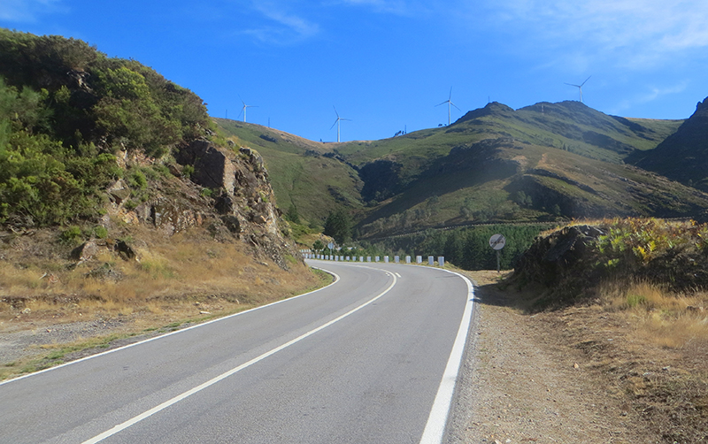 stone guardrails in Portugal