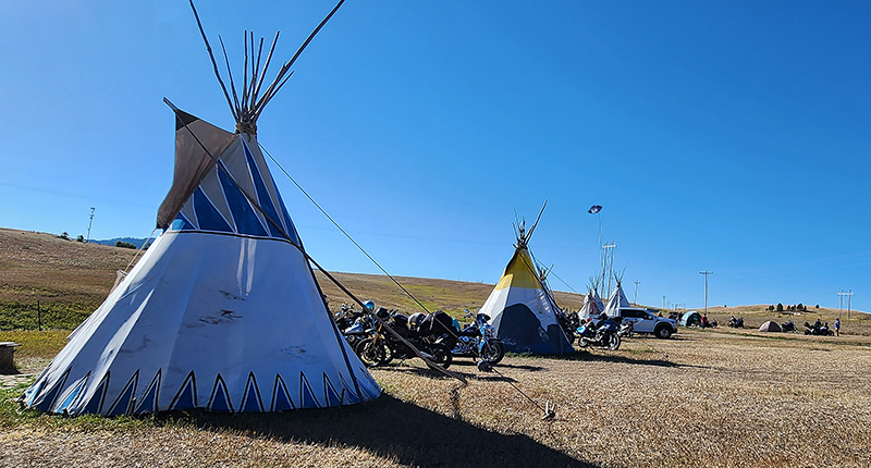 Tipi campground