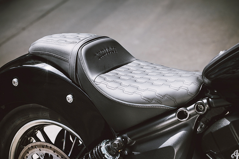 two-up Indian Scout seat