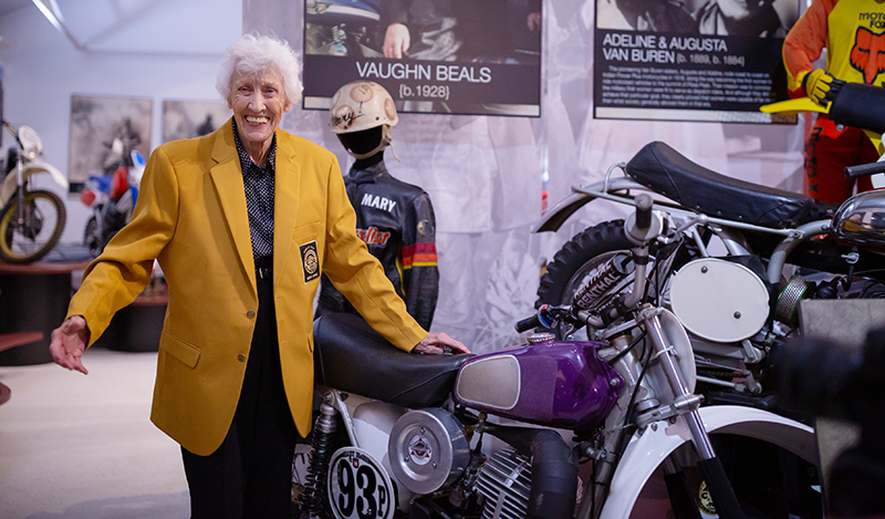 Mary McGee AMA Motorcycle Hall of Fame Pickerington Ohio