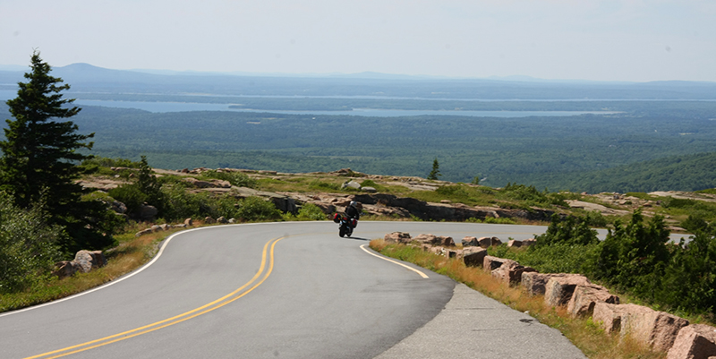 Acadia National Park Cadillac Mountain road