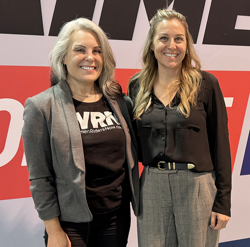 Sarah Schilke and Christy LaCurelle MIC MSF AIMExpo