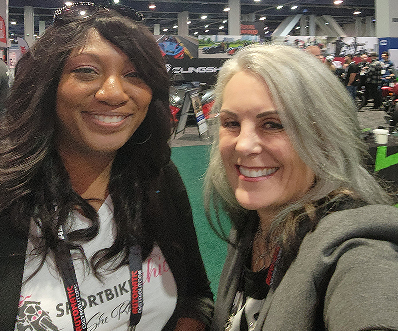 Lashundra Rucker Sportbike Chic AIMExpo