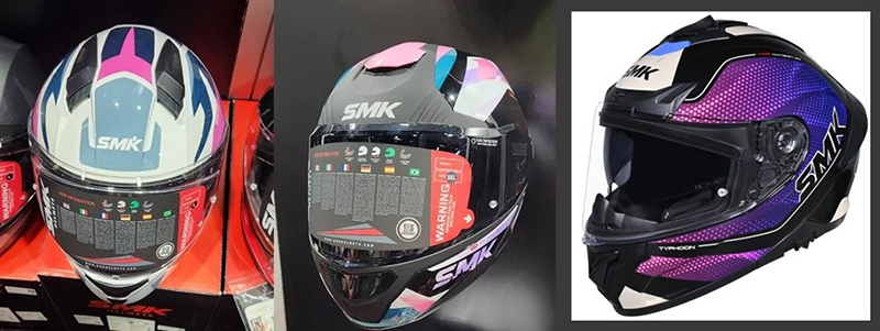 SMK helmets AIMExpo