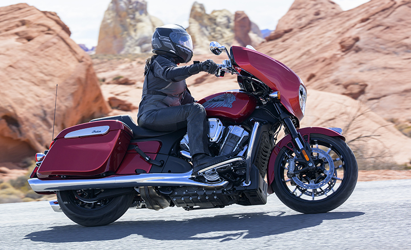 2025 Indian Chieftain woman rider