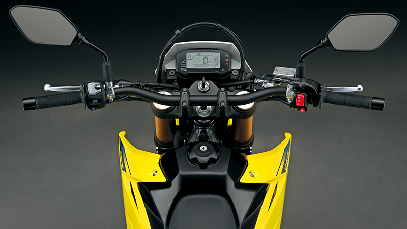 03_Cockpit Suzuki DR-Z cockpit
