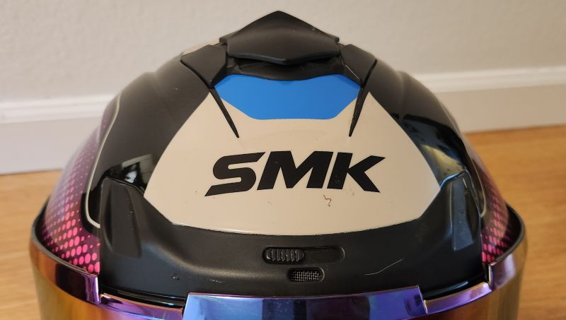 06 top vent top vent on motorcycle helmet SMK