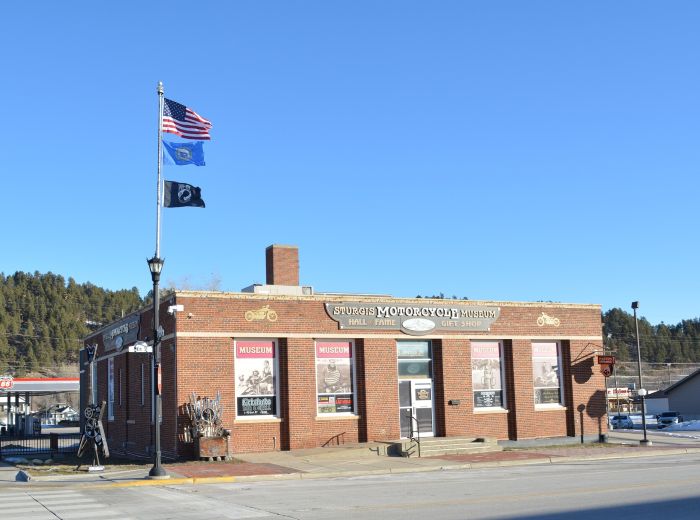 Sturgis_Motorcycle_Museum_on_Junction_and_Main_Streets Low Res The iconic Sturgis Motorcycle Museum & Hall of Fame sits at the heart of Main Street, preserving the legacy of motorcycling’s most influential figures—including the women who shaped its history.