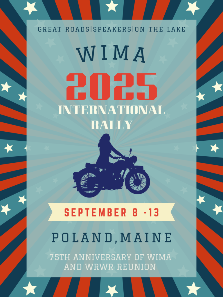 Click image for more details on the 2025 Women's International Motorcycle Associatlon International Rally!