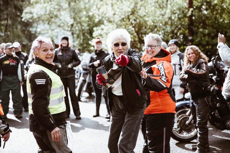 image3 "Motorcycle Mary" has inspired so many over the years. I feel so honored to have spent time with her. Her spirit continues to inspire me.