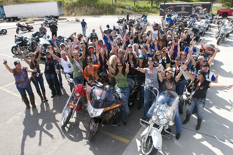 The Legendary Buffalo Chip, Sturgis Motorcycle Rally, 30 year anniversary. Biker Belles 2011
