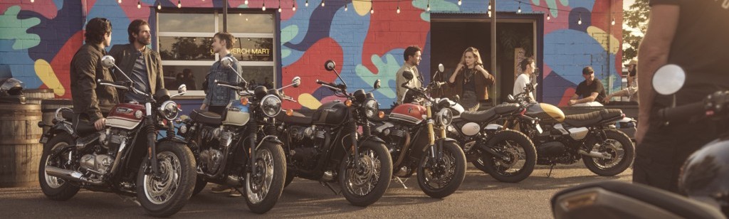 Triumph Bonneville Modern Classics Line-up