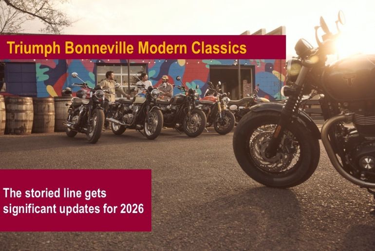 Bonneville modern classics 2026